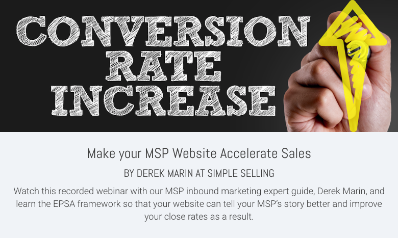Make your MSP Website Accelerate Sales